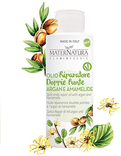 Maternatura Aceite Reparador Para Puntas Abiertas Argàn Y Hamamelis 500 g