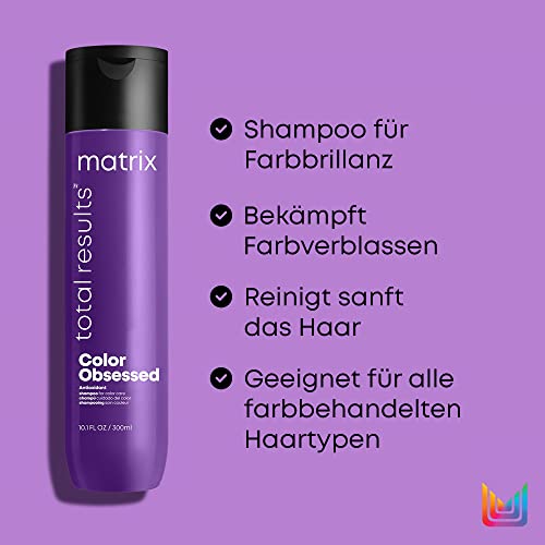 Matrix MX TR Color Obsessed Champú Protector de Color, 300 ml