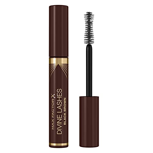 Max Factor Divine Lashes - Máscara de pestañas, tono 002 negro-marrón