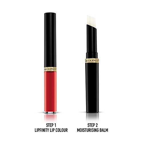 Max Factor Lipfinity Bálsamo y Pintalabios Líquido, Tono 142 Evermore Radiant