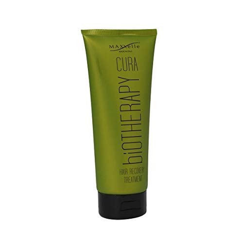 Maxxelle Cuidado – Mascarilla rellenadora reconstructiva con ácido hialurónico y queratina para cabello dañado (200 ml)