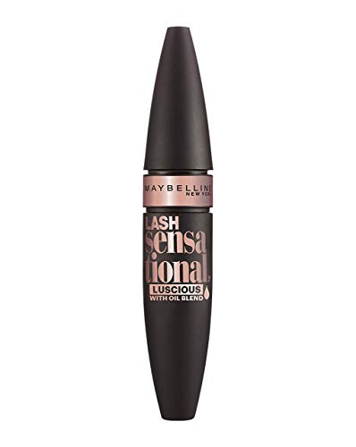 Maybelline New York - Lash Sensational Máscara de pestañas, Voluptuous, Tono Negro