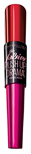 Maybelline New York - The Falsies Push Up Drama, Máscara de Pestañas - Tono Negro