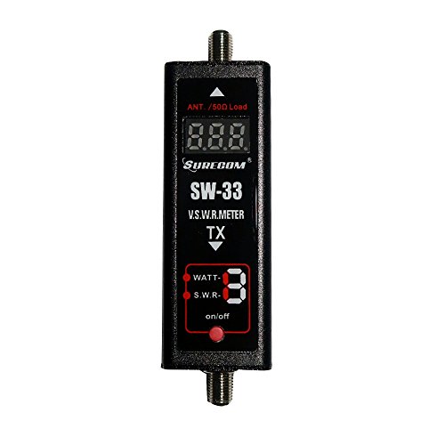 Mcbazel SW-33 Mark II 100 W 125Mhz~520Mhz Mini Digital VHF UHF de Dos vías de Radio de Mano de Potencia y SWR Metro