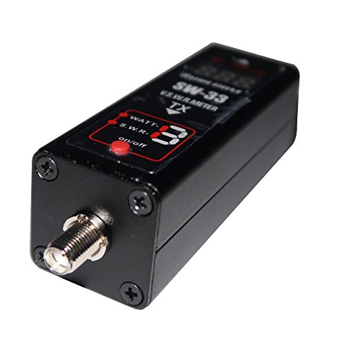 Mcbazel SW-33 Mark II 100 W 125Mhz~520Mhz Mini Digital VHF UHF de Dos vías de Radio de Mano de Potencia y SWR Metro