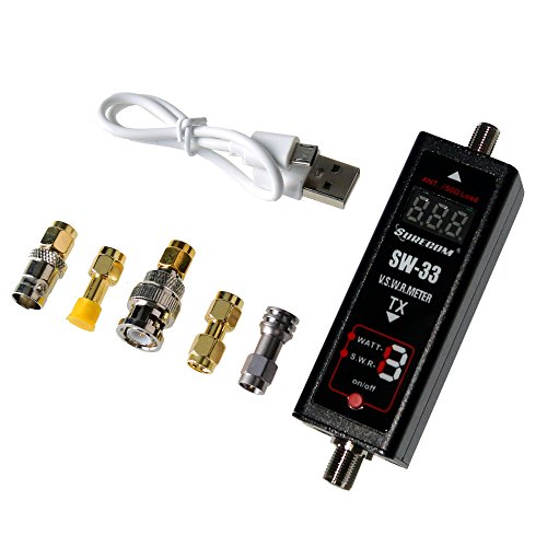 Mcbazel SW-33 Mark II 100 W 125Mhz~520Mhz Mini Digital VHF UHF de Dos vías de Radio de Mano de Potencia y SWR Metro