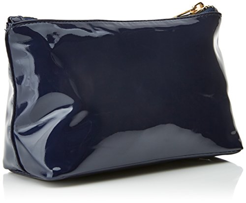 Mediados-Pac compone el kit de maquillaje Bolsa, 19 cm, azul (patente Navy)