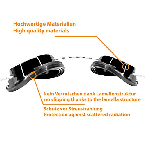 MEDlight Gafas de protección UV de primera calidad I Gafas de sol para una protección ocular fiable en la cama solar o al tomar el sol en la playa I Calidad comprobada según la norma DIN 170