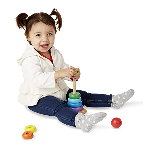 Melissa & Doug | Apilador Multicolor | Juguetes de desarollo | 18+ months