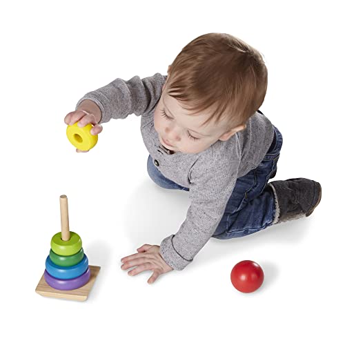 Melissa & Doug | Apilador Multicolor | Juguetes de desarollo | 18+ months