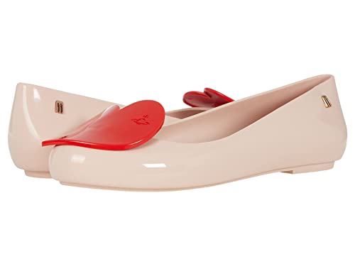 Melissa - Vwa para mujer + Spac Love V Ad Flats, Rosado claro, 39 EU