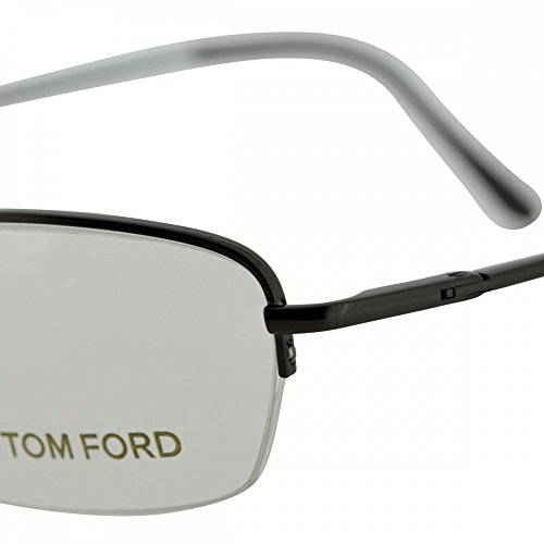 Men's Gunmetal Semi-Rimmed Frames