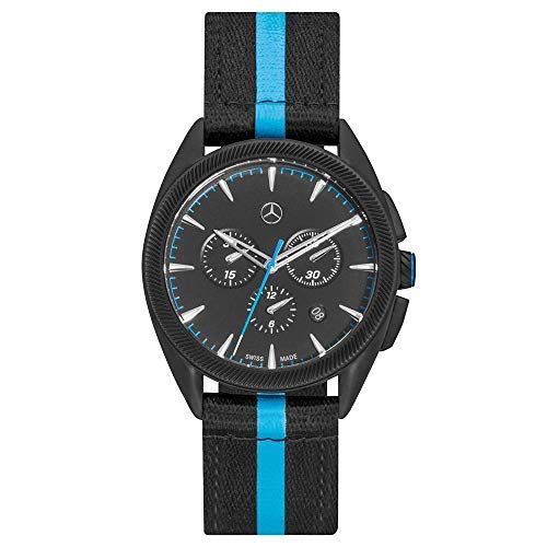 Mercedes Benz Original Reloj Pulsera Hombre Sport Fashion Cronógrafo Acero Inoxidable