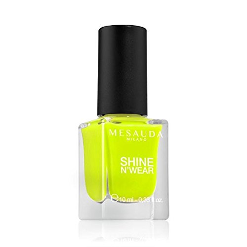 Mesauda Shine n'Wear Esmalte de uñas Nueva Colección 2018 Colores fluo | Larga duración 10 ml 304 TROPICAL