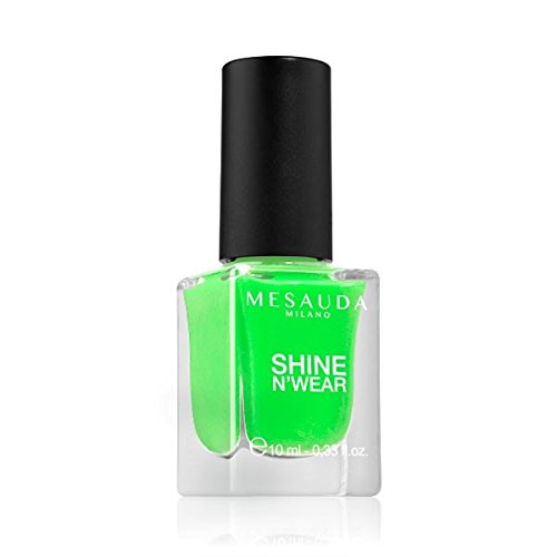 Mesauda Shine n'Wear Esmalte de uñas Nueva Colección 2018 Colores fluo | Larga duración 10 ml 304 TROPICAL