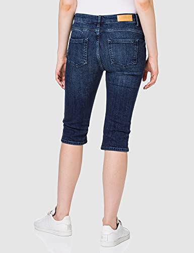 Mexx Bermudas, Azul (Denim Dark Wash 300098), W28/L32 (Talla del Fabricante: 28) para Mujer