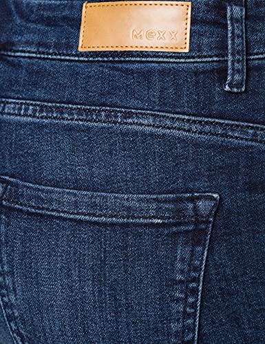 Mexx Bermudas, Azul (Denim Dark Wash 300098), W28/L32 (Talla del Fabricante: 28) para Mujer