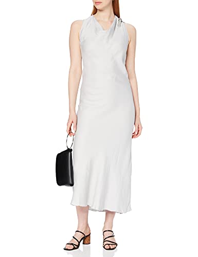 Mexx Vestido de Fiesta, Gris (Quiet Grey 144107), 36 (Talla del Fabricante: 34) para Mujer