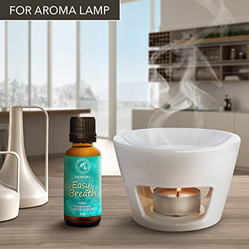 Mezcla Eucalipto y Abeto Siberiano 30ml - Respiración Fácil - Aceites Esenciales para Difusor - Aromaterapia - Lámpara Aromática - Fragancia Hogar
