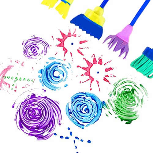 Migaven Juego De Pintura Para Niños De 28 Piezas Con Paleta De Delantal, Tablero De Dibujo De Pintura Acrílica De 24 Colores, Soporte Para Cepillos De Caballete Para Niños Pequeños, Regalo Para Niños
