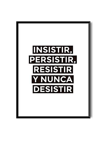 MILUKA Láminas para enmarcar colección Mensajes | Istir | Tamaño 20x30cm, 30x40cm, 50x70cm (20 x 30 cm)