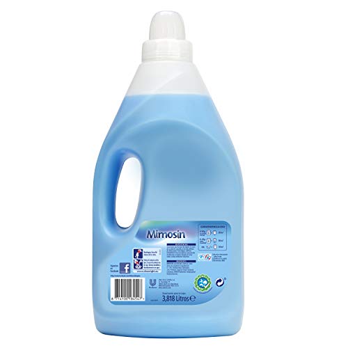 Mimosin Suavizante Concentrado Azul Vital 166+24 lavados - Pack de 4