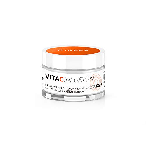 Mincer Pharma Anti Wrinkle Face Cream Vita C Infusion Day Night for Dry Skin