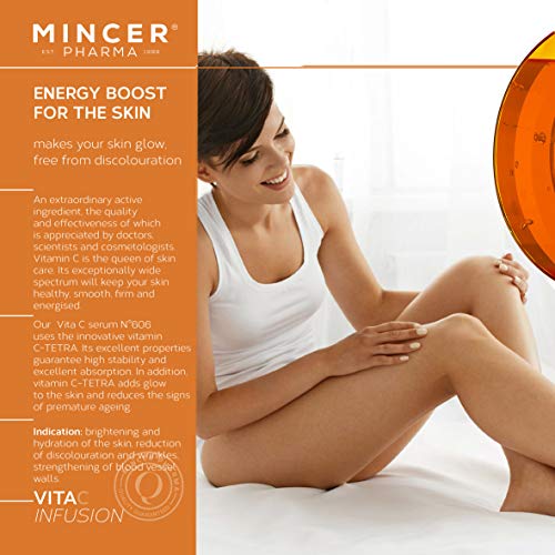 Mincer Pharma Anti Wrinkle Face Cream Vita C Infusion Day Night for Dry Skin