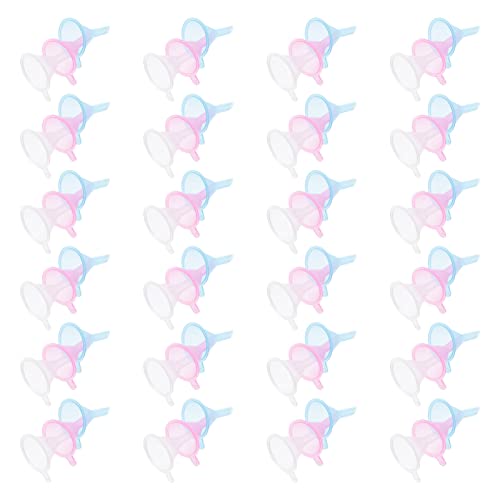Mini Embudo Embotellas de Laboratorio: 90Pcs Transferencia de Perfumes Especias de Perfume Engelar de Relleno de Polvo para Aceite Esencial