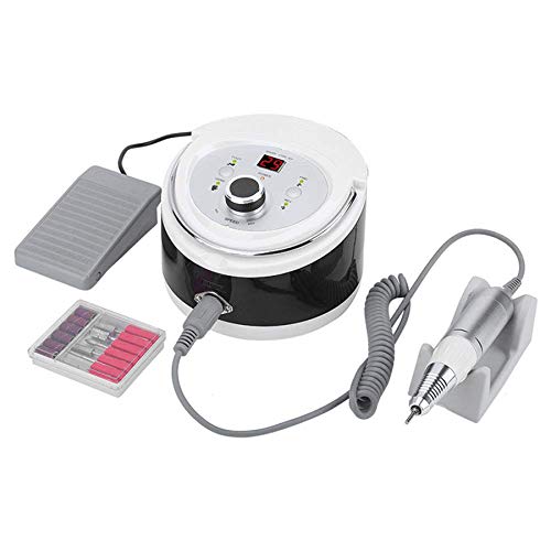 Mini Máquina Eléctrica Taladro Clavo - 35,000RPM Profesional De Uñas Pulido Dispositivos Visualización Alta Definición Digital Salón Y Hogar Pedicura Pulidora Manicura Uñas Acrílicas