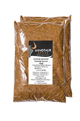 Minotaur Spices | Cilantro molido | 2 x 500g (1 kg)