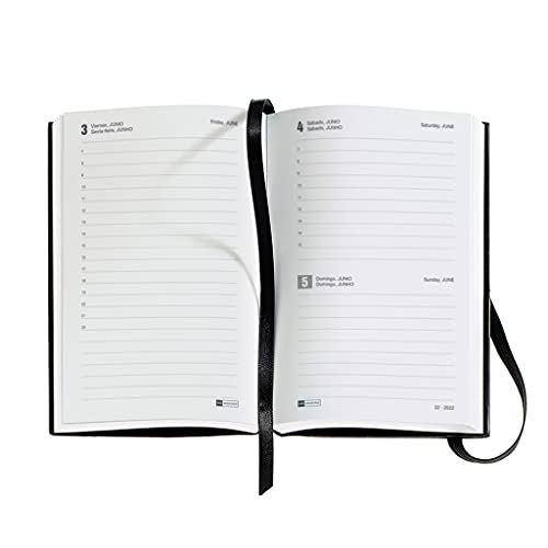 Miquelrius - Agenda anual 2022, Semana Vista Horizontal Español, Multicolor (Vía Láctea), Passport 90 x 140 mm, 1 Unidad