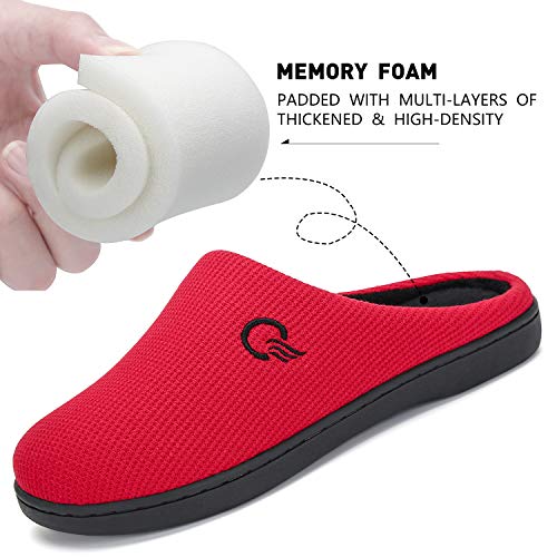 Mishansha Zapatillas de Casa Hombre Pantuflas Mujer Invierno CáLido Zapatos Casa Unisex Acogedores Espuma de Memoria Antideslizantes Interior