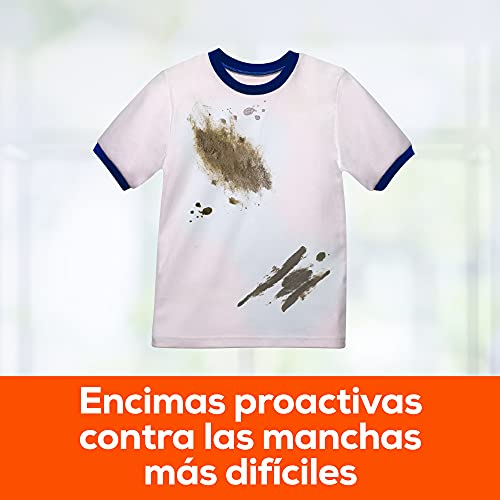Mistol Gel Detergente líquido - Detergente Lavadora Líquido concentrado para todo tipo de ropa. Poder y eficacia antimanchas, 50 lavados (2,5L)