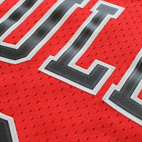 Mitchell&Ness Chicago Bulls Blusa, Rojo (Scarlet), Small para Hombre