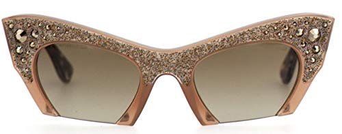 Miu Miu Raisor MU02QS gafas de sol, Marrón (Talc TV01X1), Talla única (Talla del fabricante: One size) para Mujer