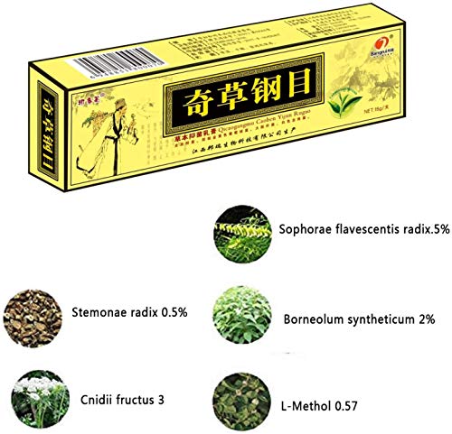 MMENG Chines Medicine Cream Crema Corporal para el Eczema, Crema contra la picazón Uso Externo Solo Crema de Hierbas Chinas Naturales (10 Piezas)