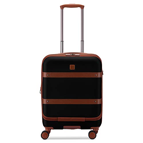 MODO by Roncato Maleta De Cabina 55 Cm Rigida 4 Ruedas Charm, 39/49 Lt - 55x40x20/25 cm, Ligero Extensible Organización Interna Cierre TSA, Cabina Aprobado para Ryanair Easyjet, Garantia 2 Anos
