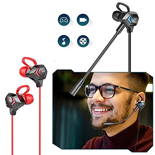 MOHAN88 Auriculares G28 0 Delay 3.5mm Auriculares para Juegos Manos Libres para Juegos Auriculares Deportivos PC Earfon Auriculares para Juegos