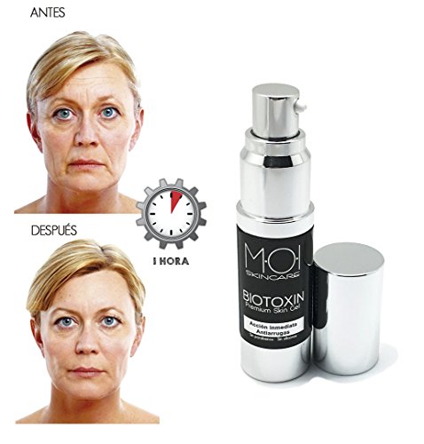 Moi Profesional Biotoxin Premium Skin · Gel Bio Anti Arrugas Efecto Lifting sin Parabenos, Ni Siliconas 15 ml Moi Profesional 1 Unidad 60 g