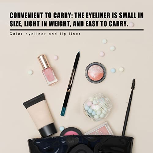 Molare Lápices delineadores de Ojos de Colores lápiz de Sombra de Ojos a Prueba de Agua Kit de delineador de Ojos de Perlas delineador de Ojos con Brillo metálico para Mujeres niñas Kit de Maquillaje