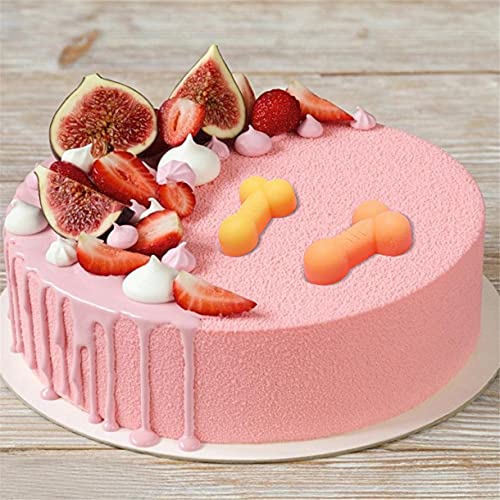 Molde de silicona reutilizable para el pene, herramienta para hornear molde de hielo para pastel de chocolate de 8 cavidades para hacer bombas de chocolate caliente, gelatina de pastel