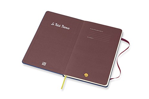 Moleskine DPP12WN3Y19 - Libreta semanal 12m de edición limitada Petit Prince, grande, color azul de amberes