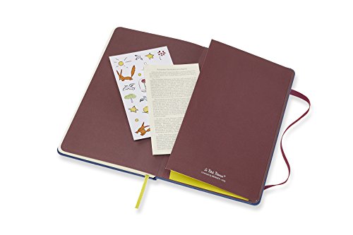 Moleskine DPP12WN3Y19 - Libreta semanal 12m de edición limitada Petit Prince, grande, color azul de amberes