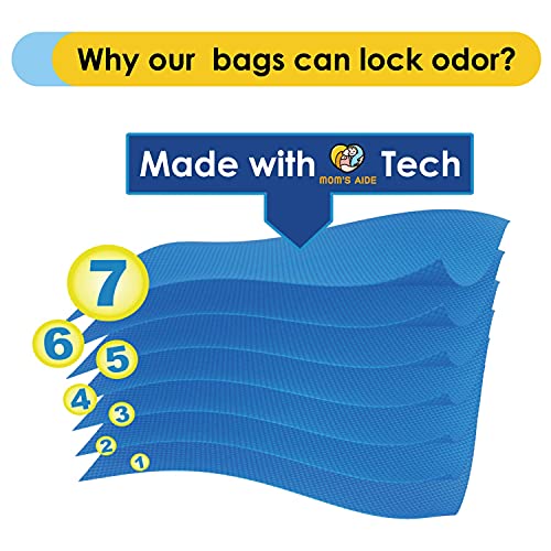 MOM'S AIDE Nappy Bin Refills Compatible with Tommee Tippee Tec, Twist & Click, Simplee