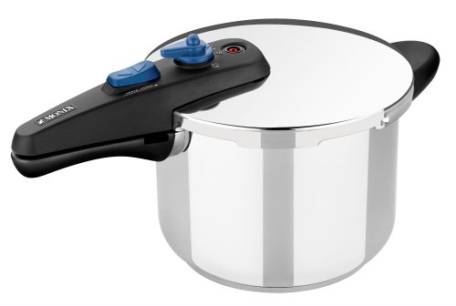 Monix Veloce - Olla a Presión Rápida de 6 Litros, apta para todo tipo de cocinas incluída inducción.