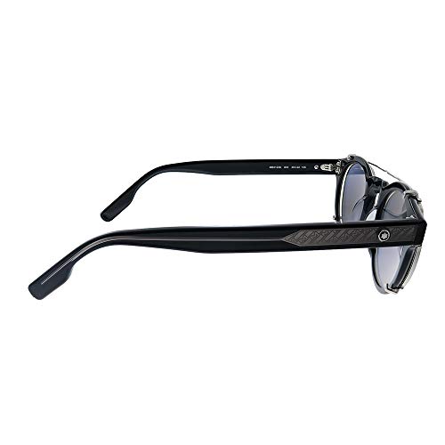 Mont Blanc Gafas de Sol MB0123S Black/Blue 49/22/155 hombre