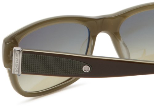 Mont Blanc MB 371 S 50P Havana & Olive Gafas De Sol Olive Gradient Lentes