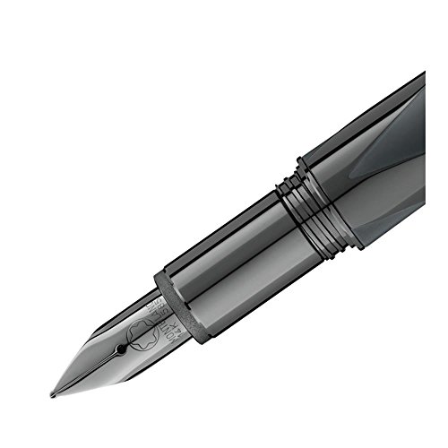 Montblanc 114744 Starwalker - Bolígrafo de punta redonda (cerámica), color negro