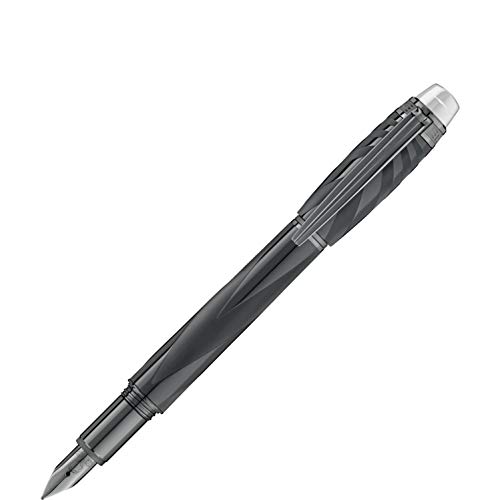 Montblanc 114744 Starwalker - Bolígrafo de punta redonda (cerámica), color negro